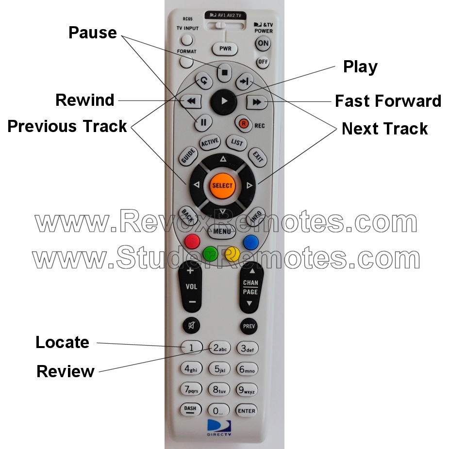 Direct Tv Instructions Program Remote